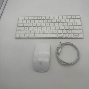 Apple Magic Keyboard and Magic Mouse 2 Bundle - Wireless Bluetooth - Silver